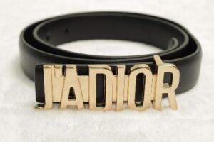 JD BElt Black/Gold