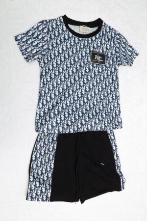CD 2PC Short Set Blue/Black