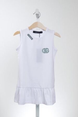 GG Flare Bottoms White