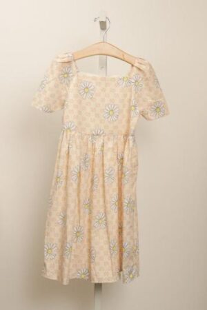 FLower Power Dress Peach