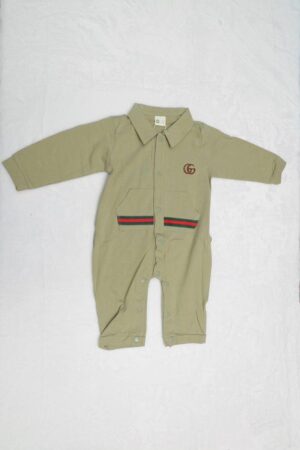 GG Baby Onesie Tan Long