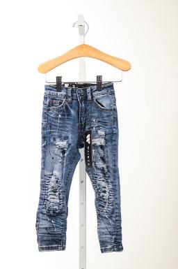 Distressed Blues Jeans