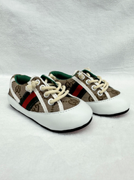 GG Baby Sneaker Brown/White