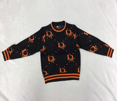 CD Sweater Orange/Black