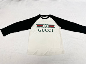 GG BASEBALL Shirt B/W