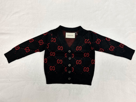 GG Cardigan Red/Black