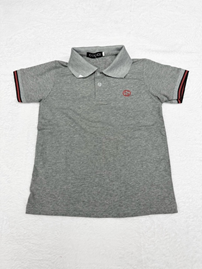 GG Collared Shirt Grey