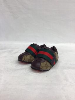GG Velcro Slip-On Brown