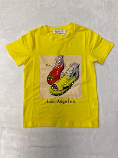 LA Studded Shirt Yellow
