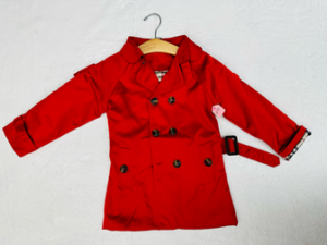 Little Red Trench Coat