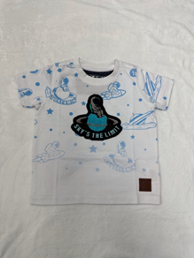 OUTER SPACE Shirt WHite/Blue