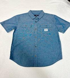 SAD BLUE Button DOwn Shirt