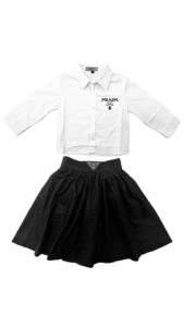 PP Skirt Set B/W